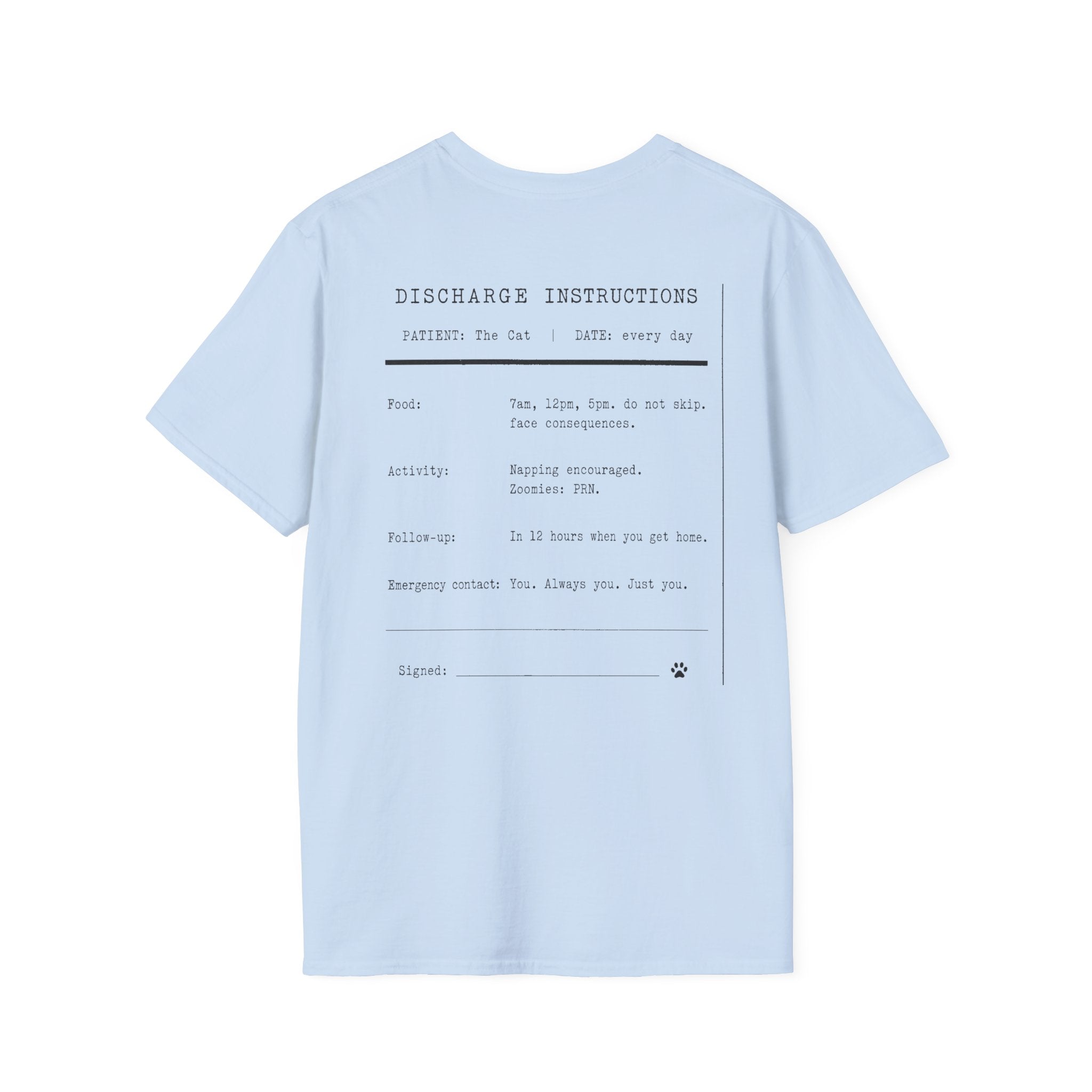 Discharge Instructions Tee