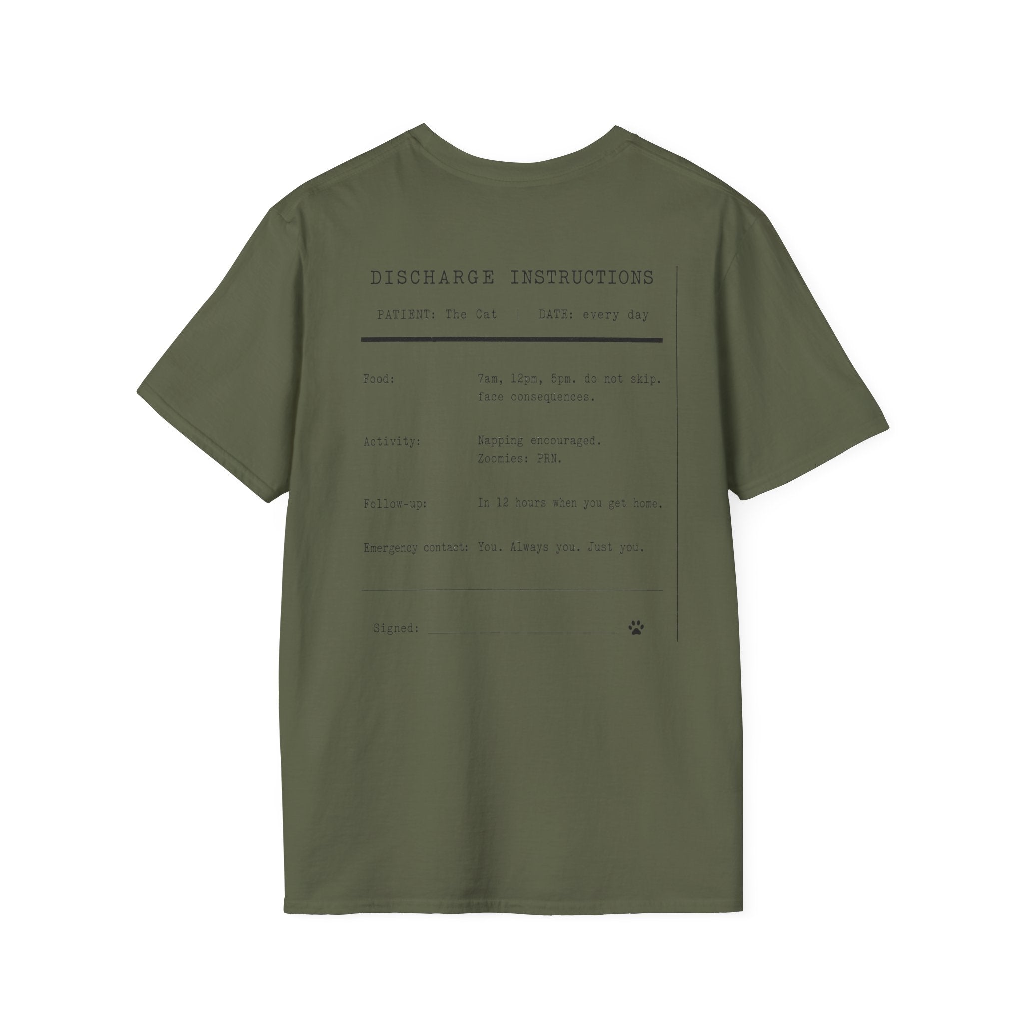 Discharge Instructions Tee