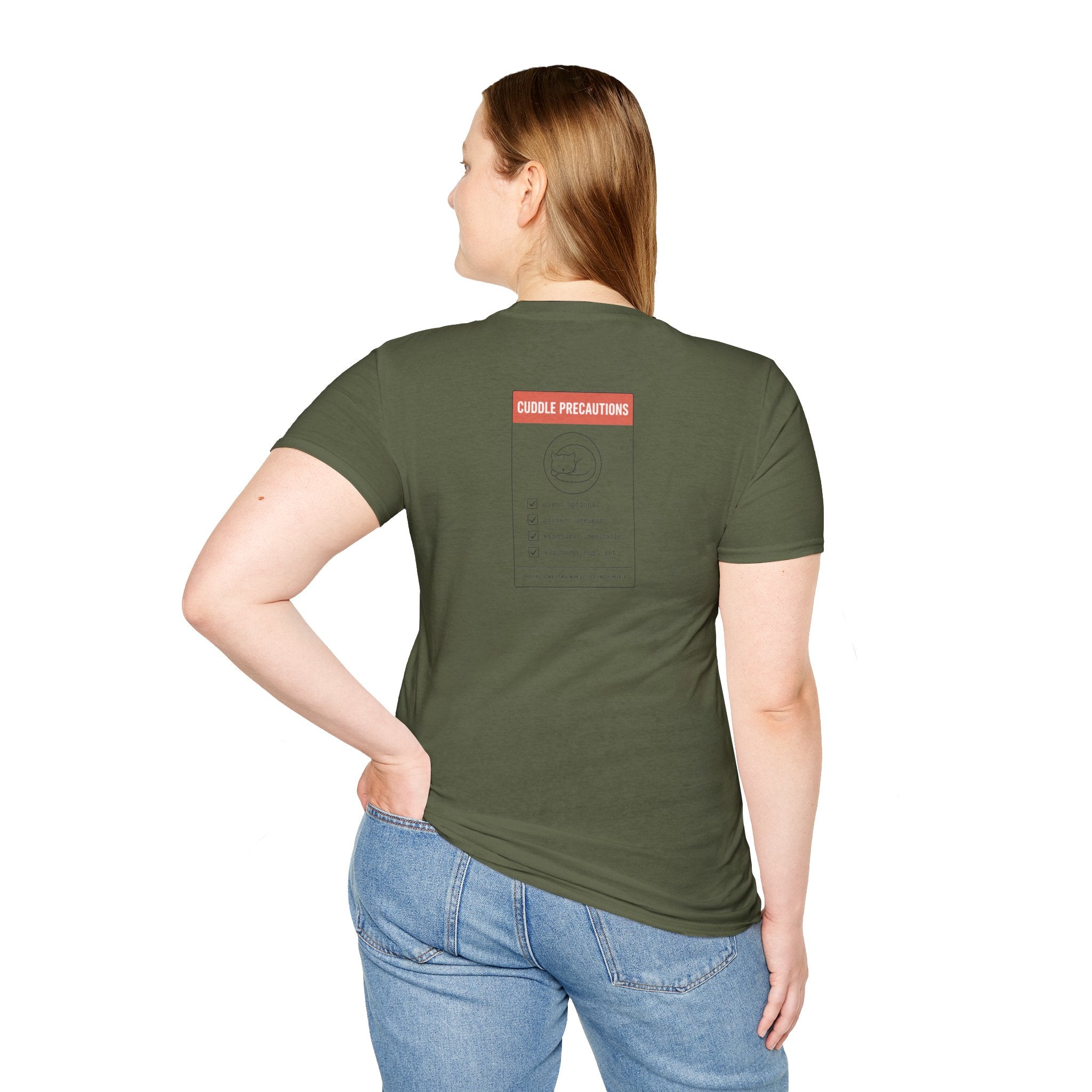 Cuddle Precautions Tee