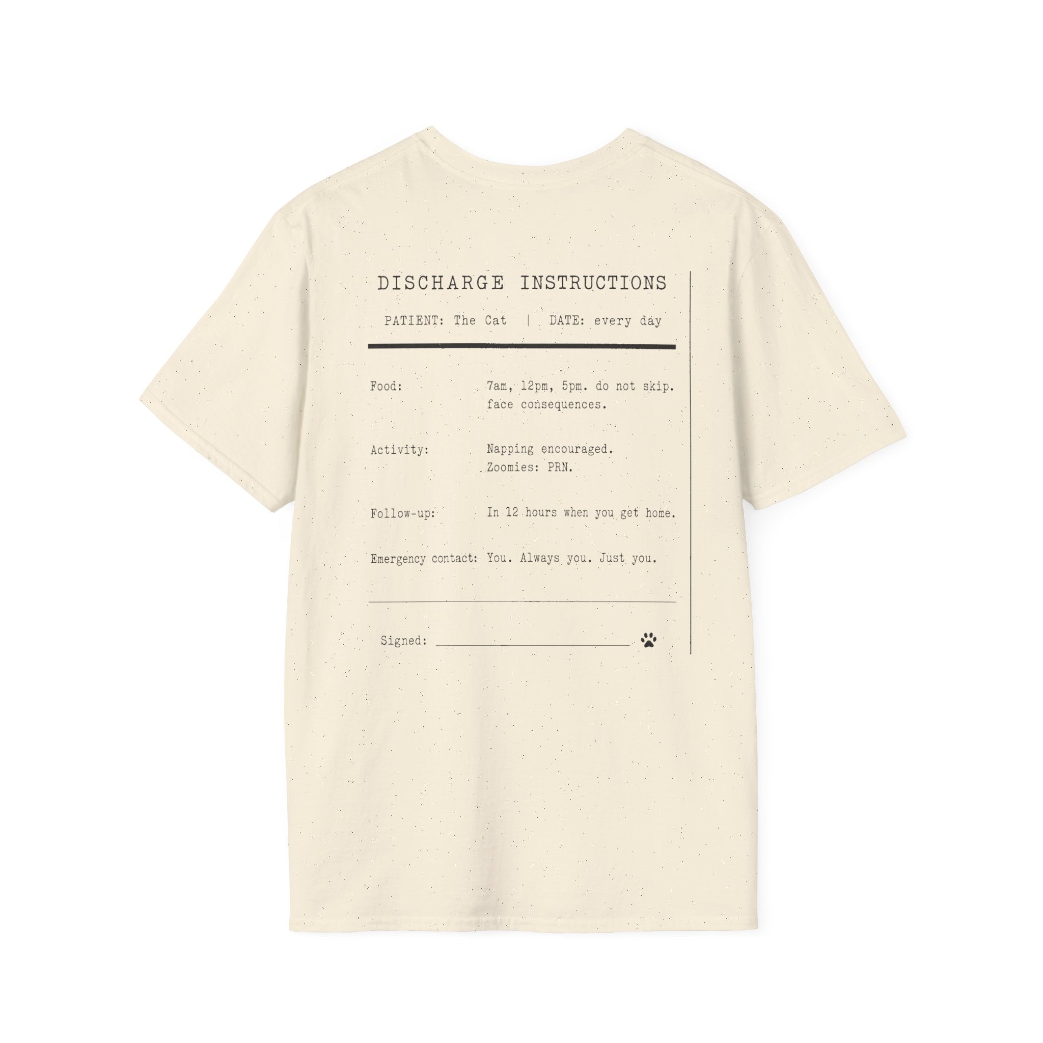 Discharge Instructions Tee