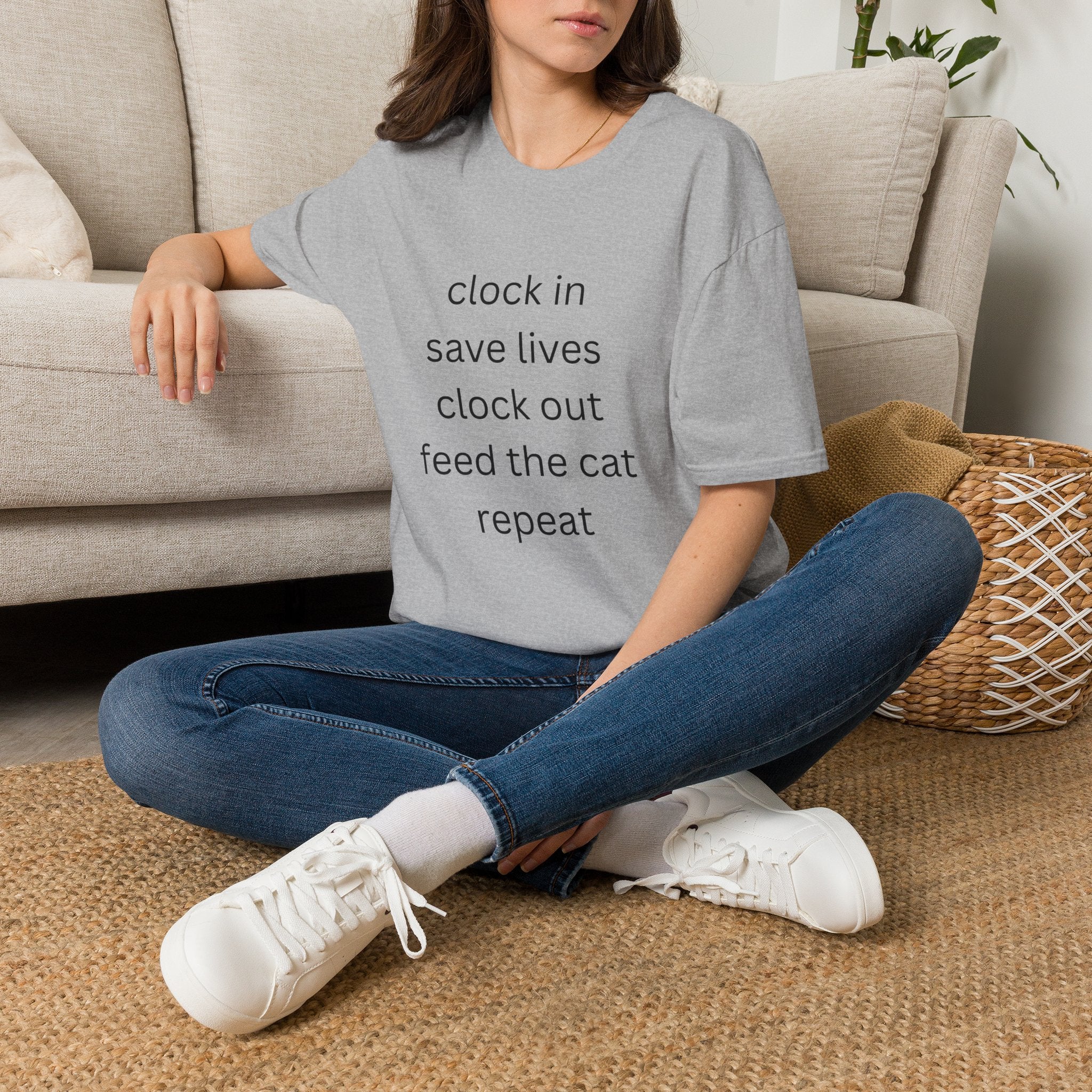 Clock In, Save Lives, Clock Out Tee