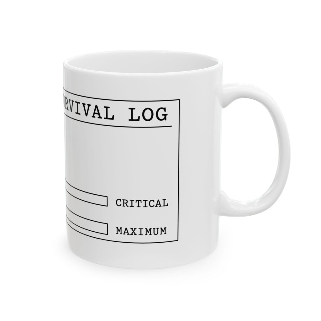 Night Shift Survival Log Mug