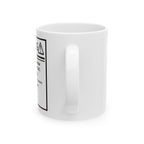 Warning Label Mug