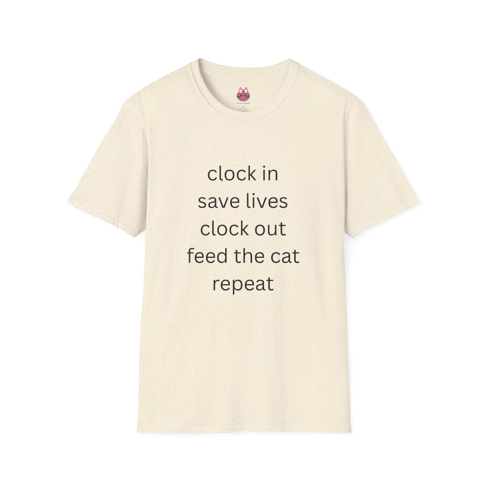 Clock In, Save Lives, Clock Out Tee