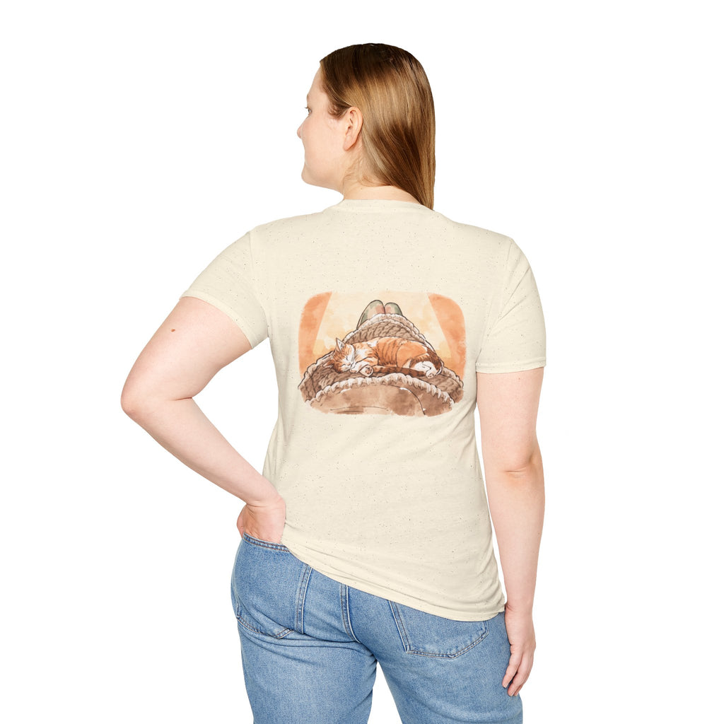 Nurse By Day, Cat Bed By Night Tee