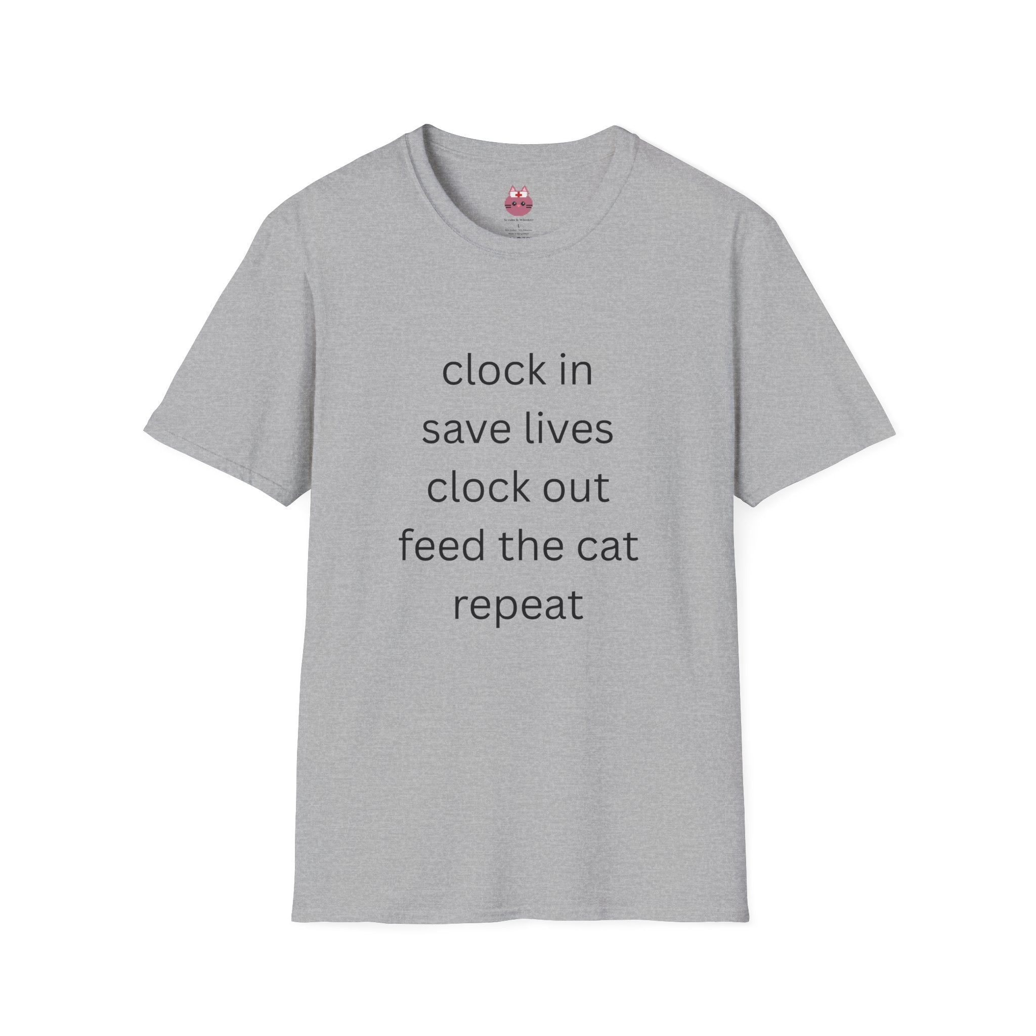 Clock In, Save Lives, Clock Out Tee