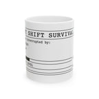 Night Shift Survival Log Mug