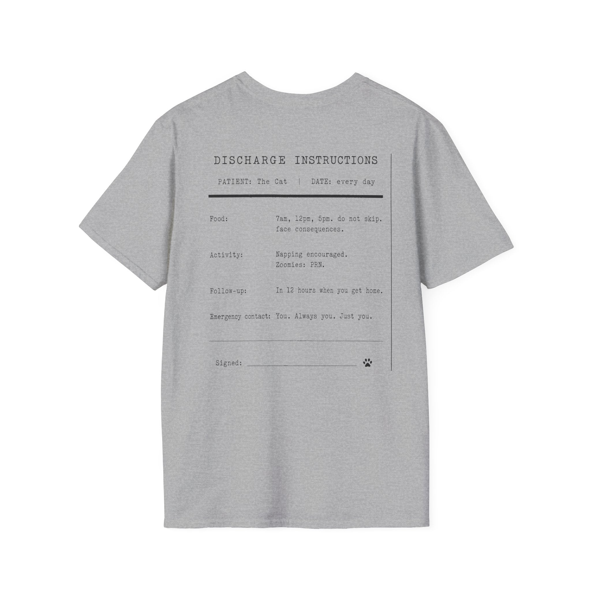 Discharge Instructions Tee