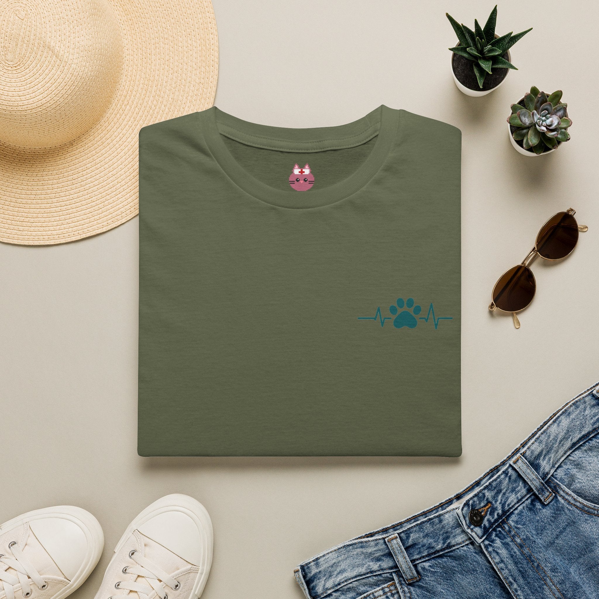 Nurse Cat Squad Tee