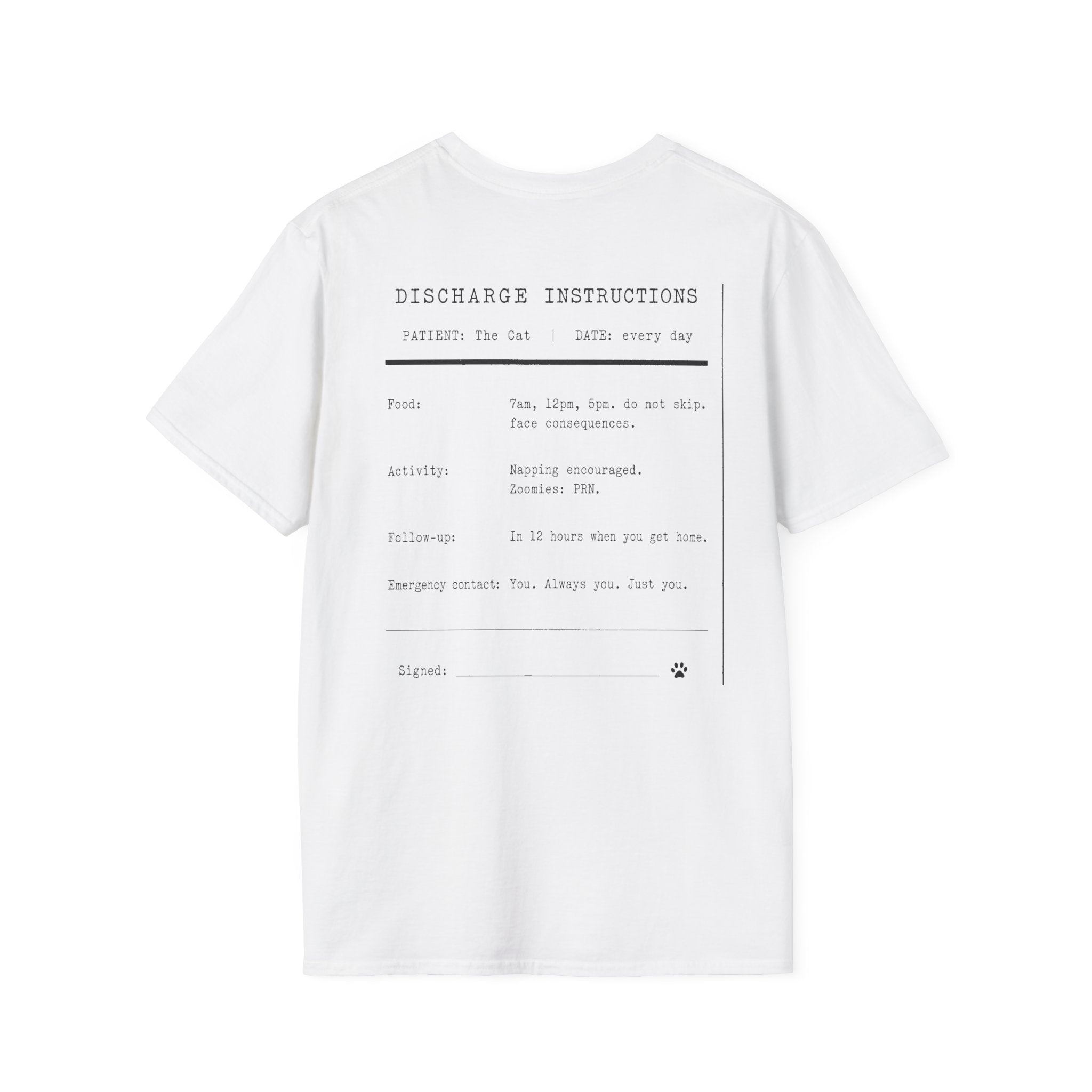 Discharge Instructions Tee