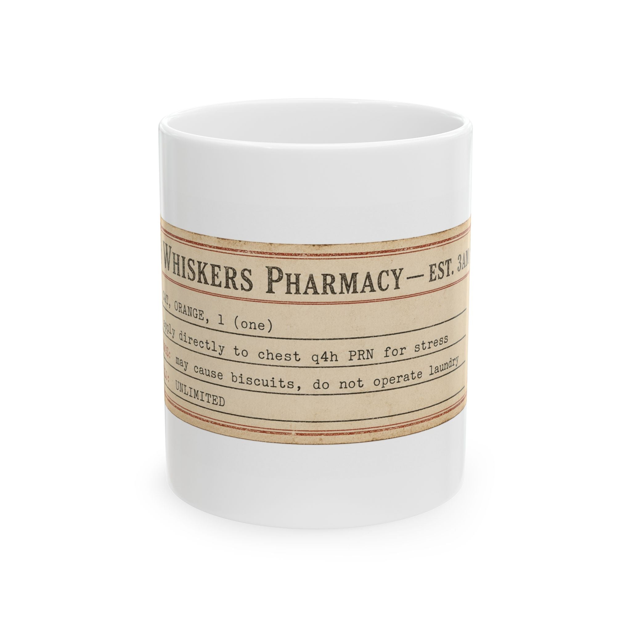 Whiskers Pharmacy Mug